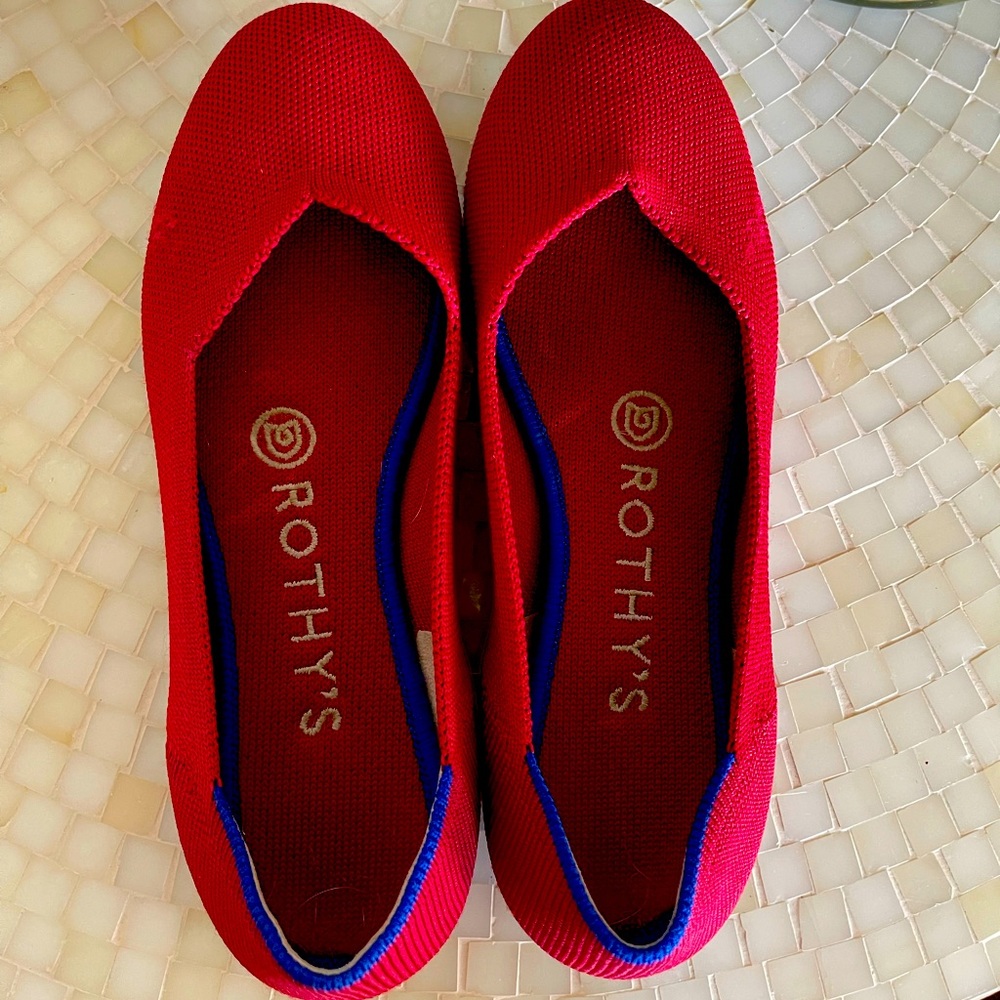 Rothy’s The Flat Red 5.5